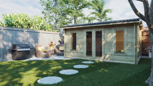 Loghouse - KILKENNY LOG CABIN 4m X 3m