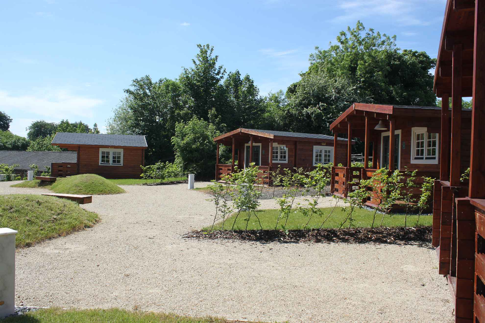 Glamping Log Cabins All View