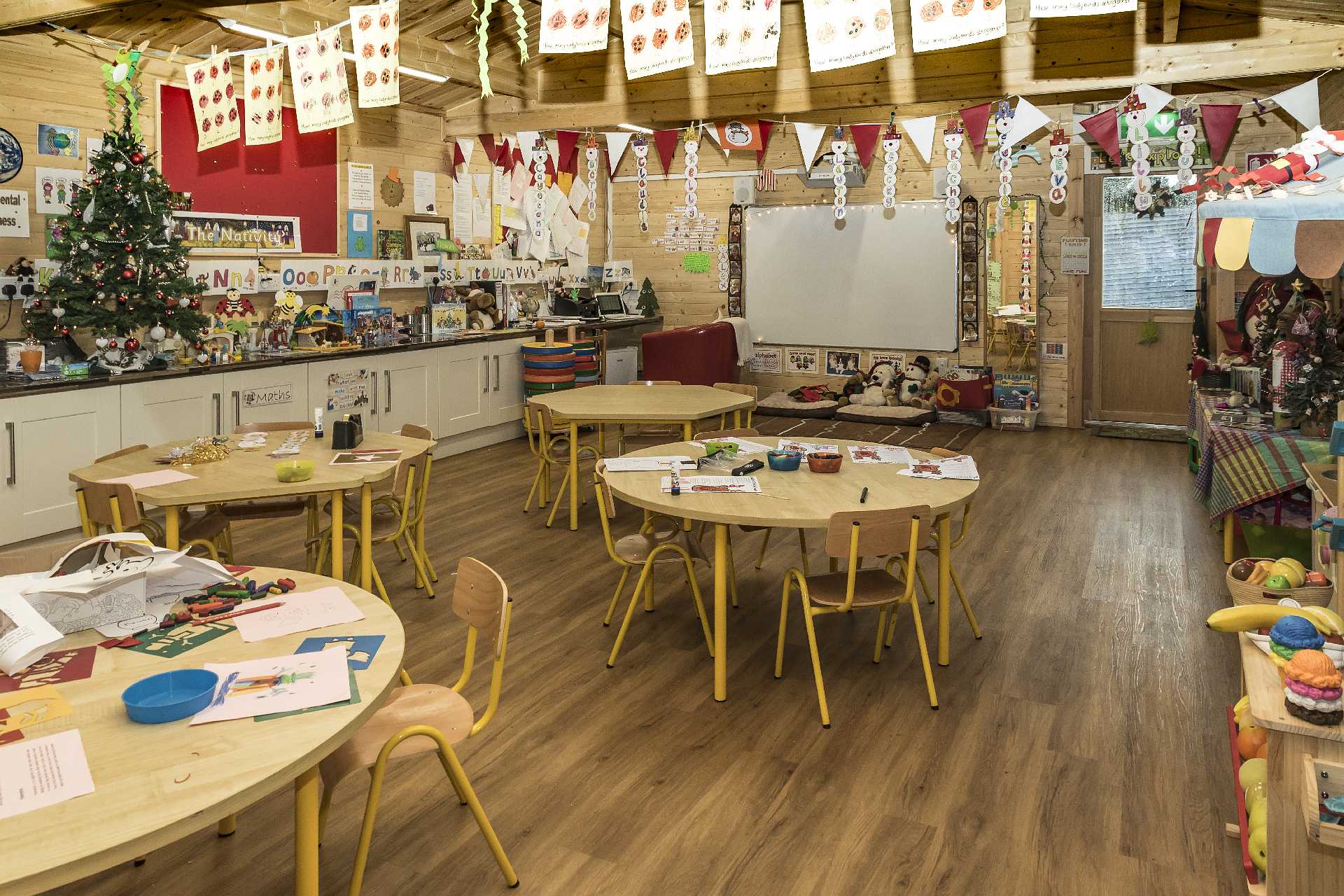 Pre-school Log Cabin Inside 2