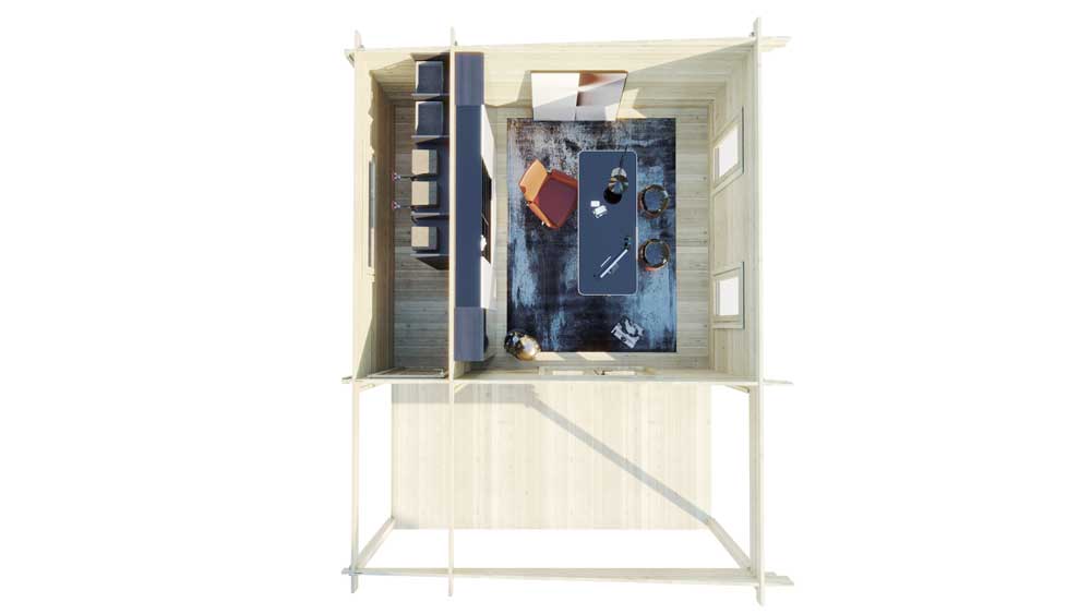 Loghouse log cabin - Rathcoole - TOP