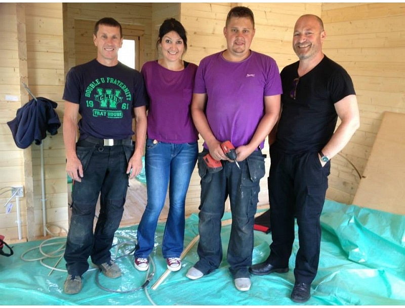 Beehive Pre-School Log Cabin Team