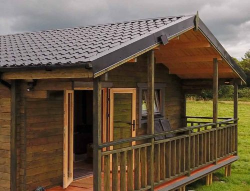 3 BED TYPE A LOG CABIN