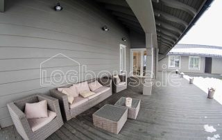 Glulam Log Cabin House Furniture