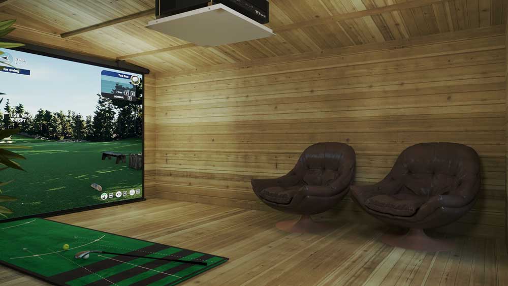 DUBLIN LOG CABIN 6m X 4m-interior