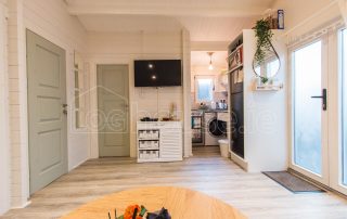 Two Bed Type D Log Cabin