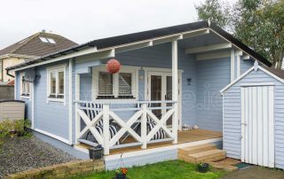 Two Bed Type E Log Cabin