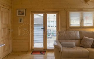 Two Bed Type E Log Cabin