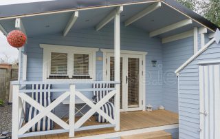 Two Bed Type E Log Cabin