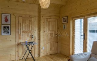 Two Bed Type E Log Cabin