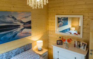 Two Bed Type E Log Cabin