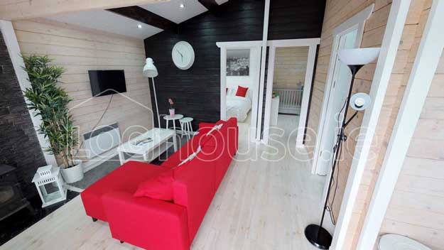 2 bedroom type c log cabin interior 1 2 bedroom type c log cabin interior 1