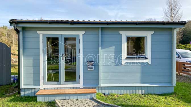 One-Bed-Type-D-12 Log cabin